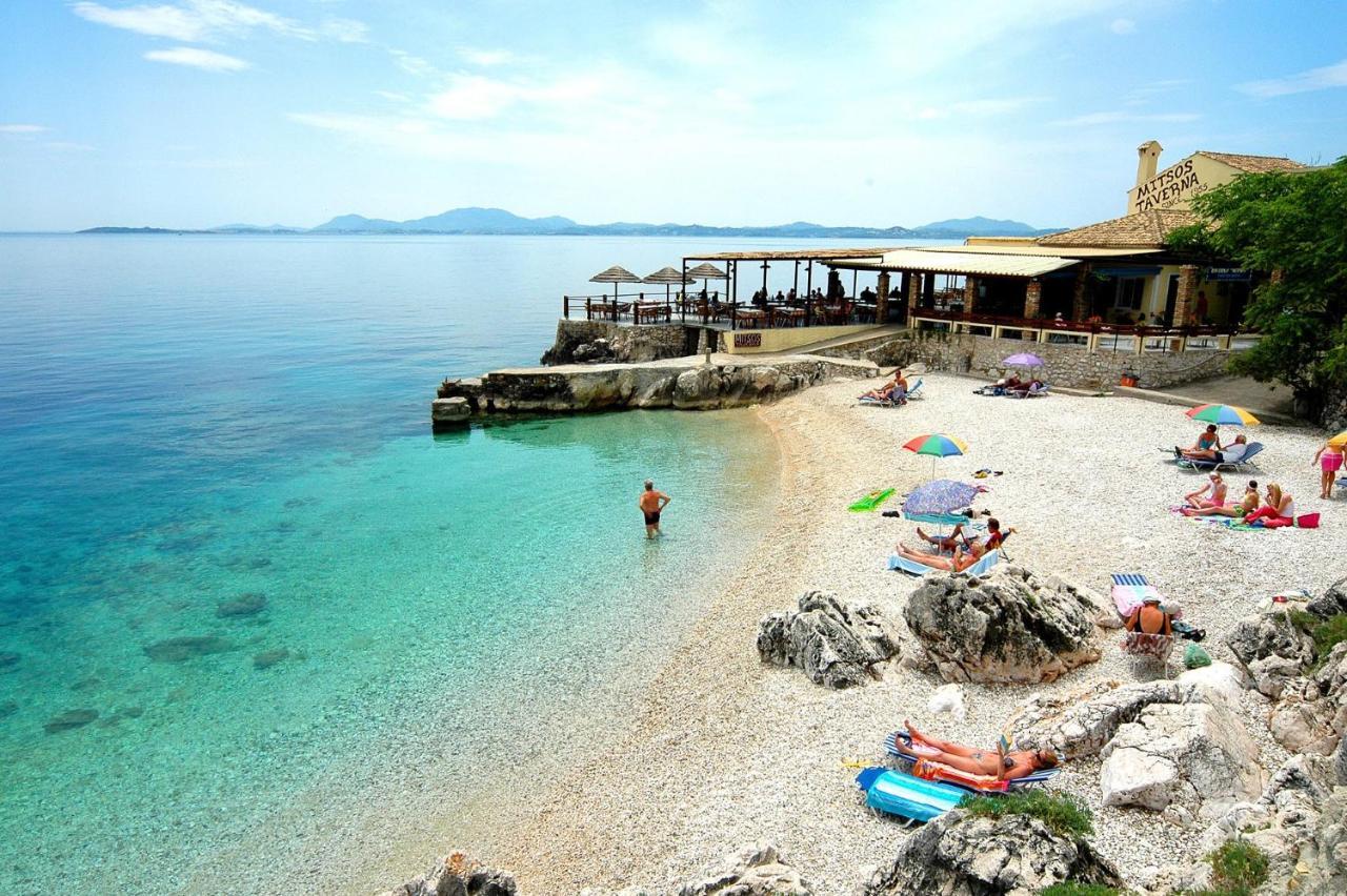 Villa Lithari, Nissaki, Corfu Vigglatouri Exteriér fotografie